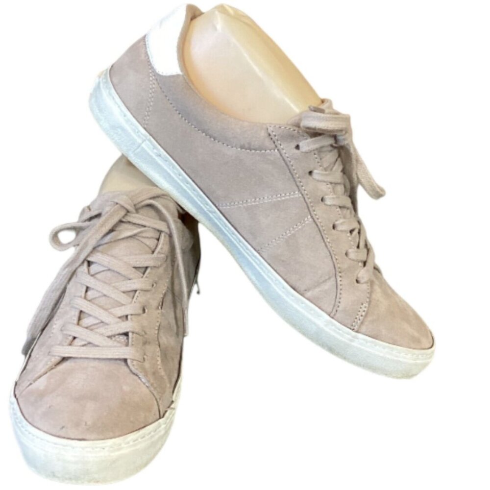 Old Navy 1994 Suede Court Sneaker Sz 7 Light Taupe Sz 7 #152P